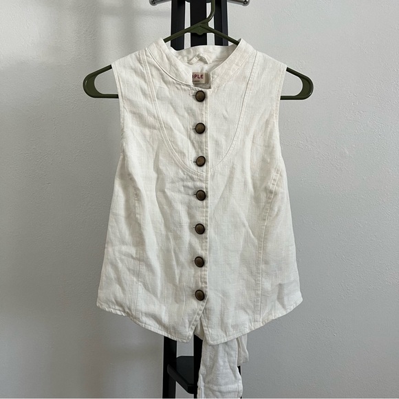 Free People Back it up Waistcoat Size Small - Picture 3 of 8